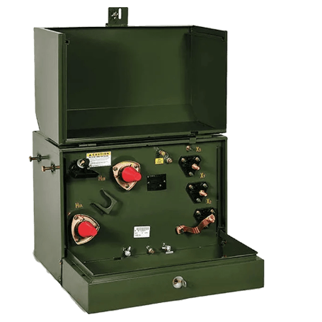 Compact 15 kVA Single Phase Transformer for Safe Power Conversion